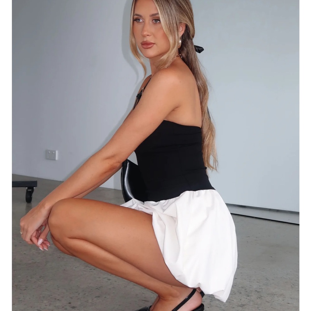 White Fox Boutique Black and White Skorts for Effortless Elegance